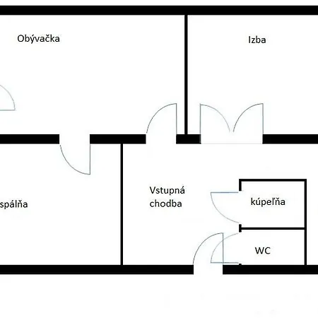 Cozy 3-room In Old Town Διαμέρισμα
