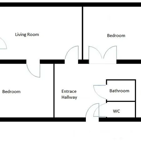 Lejlighed Cozy 3-room In Old Town *